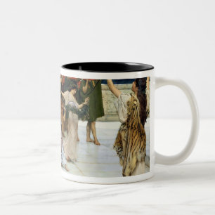 Taza Bicolor Esmero de Alma-Tadema  A al Bacchus