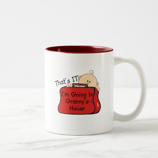 Taza Bicolor Eso es él abuelita (Derecha)