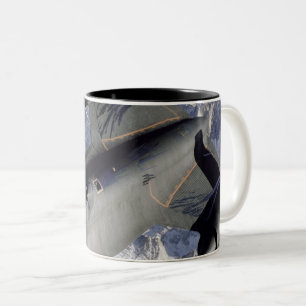 Taza Bicolor Espacio de bonito
