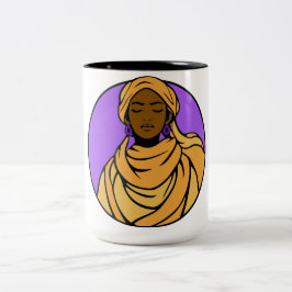 Taza Bicolor "Espacio de sujeción" Mug de dos tonos, 15 oz