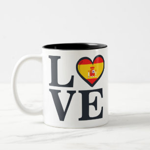 Taza Bicolor España