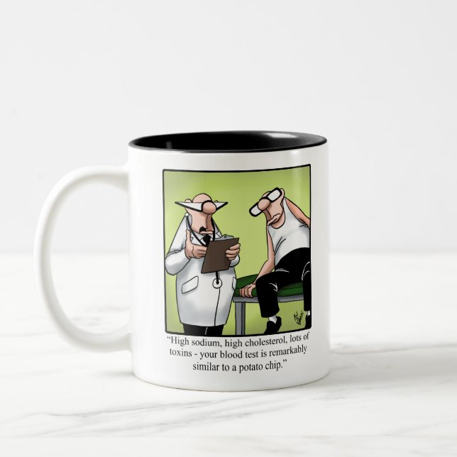 Taza Bicolor Específicos divertidos Humor del Personalizado de  (Izquierda)