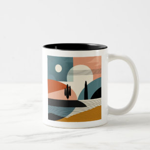 Taza Bicolor Espejismo del desierto