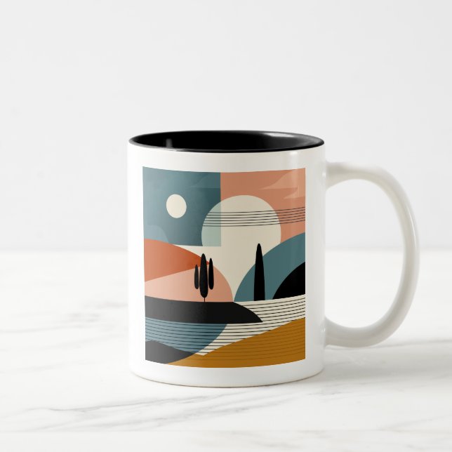 Taza Bicolor Espejo del desierto (Derecha)