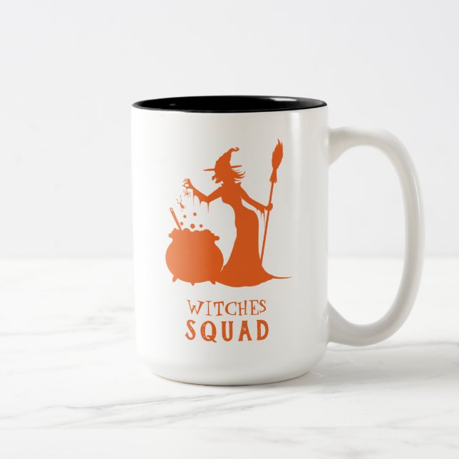 Taza Bicolor Espeluznante Bruja Potion Halloween Party (Derecha)