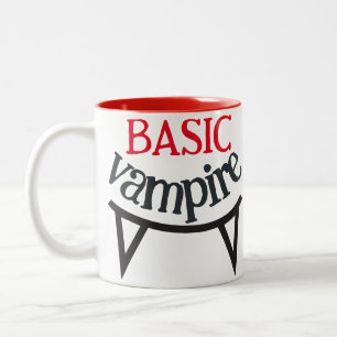 Taza Bicolor Espeluznante Feliz fiesta de Halloween Dientes vam