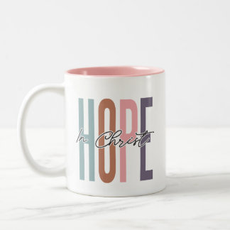Taza Bicolor Esperanza en Cristo Mug