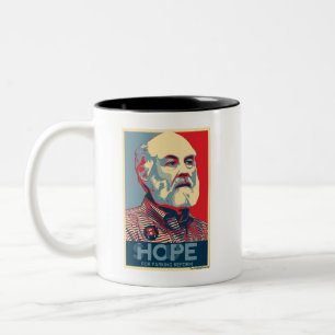 Taza Bicolor Esperanza por la reforma del estacionamiento
