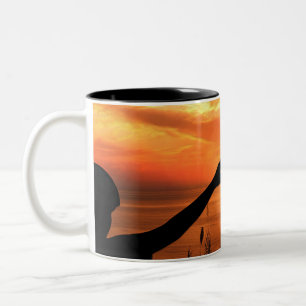 Taza Bicolor Esperanza y puesta de sol de la fe