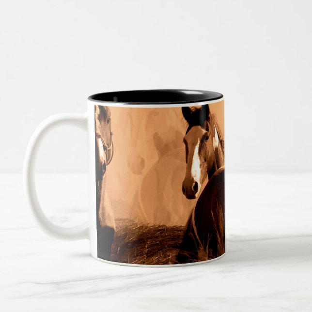 Taza Bicolor Espíritu de caballo (Izquierda)