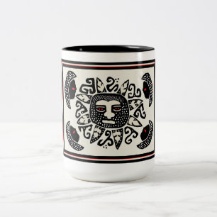 Taza Bicolor Espíritu de sol indio tribal