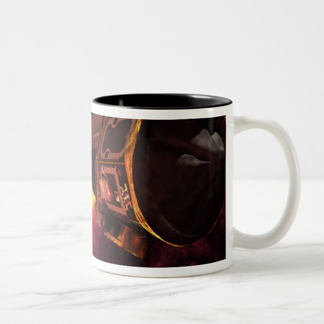 Taza Bicolor Espitzer visto contra el cielo infrarrojo (Derecha)