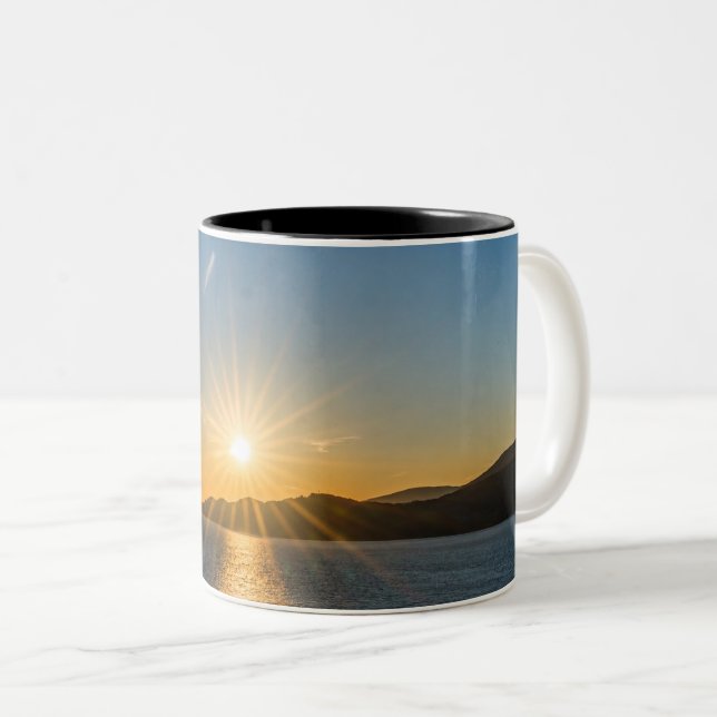 Taza Bicolor Espléndido paisaje (Anverso derecho)