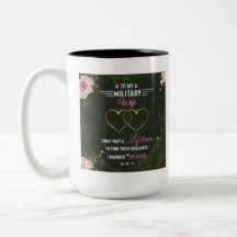 Esposa militar café Mug