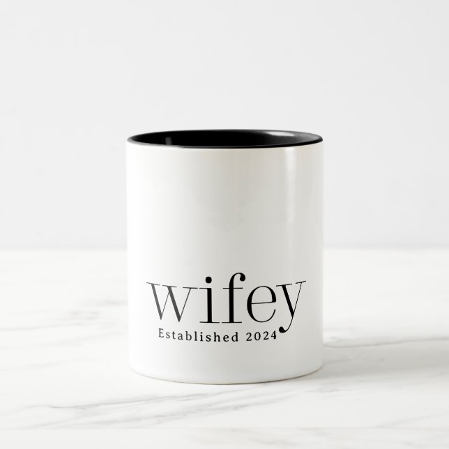 Taza Bicolor Esposa Moderna (Centro)