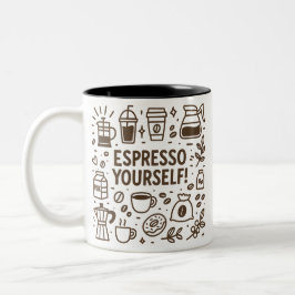 Taza Bicolor ¡Espresso!