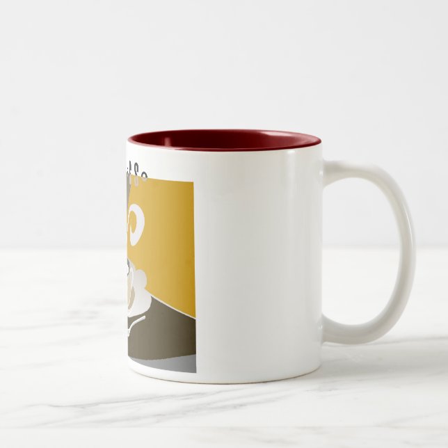 Taza Bicolor Espresso Mug (Derecha)