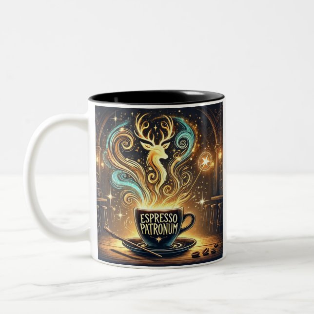 Taza Bicolor Espresso Patronum (Izquierda)