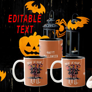 Taza Bicolor Esqueleto De Halloween Así Es Como Dejo A Los Juga