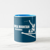 Esquiador de Boreal Mountain California