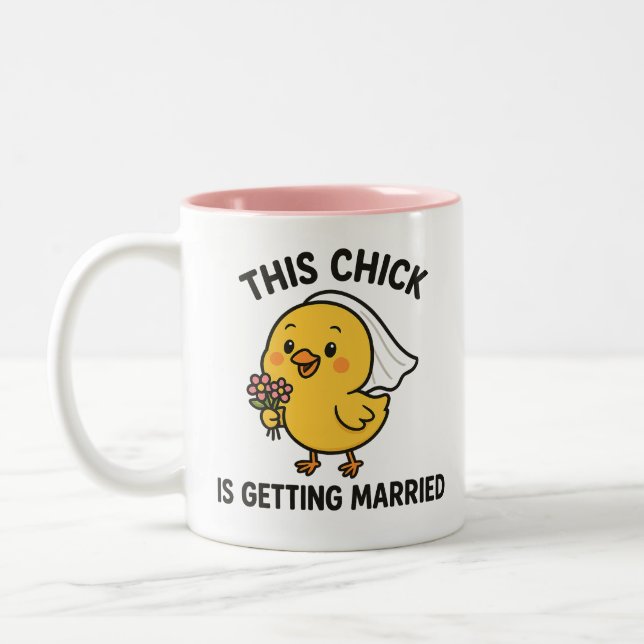 Taza Bicolor Esta Chica Se Casa (Izquierda)