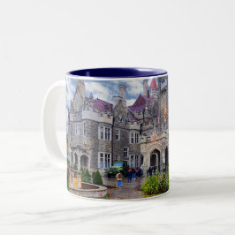 Taza Bicolor Esta es Casa Loma, Toronto, Canadá