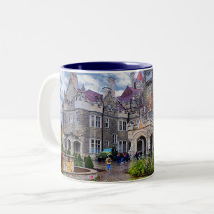 Taza Bicolor Esta es Casa Loma, Toronto, Canadá