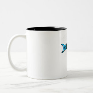 Taza Bicolor Esta Es Mi Criatura Del Mar De Disfraces De Tiburo