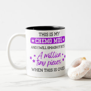 Taza Bicolor Esta Es Mi Quimioterapia