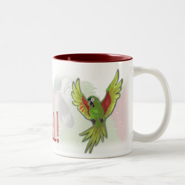 Taza Bicolor ¡"Ésta es su llamada de atención! " (Derecha)