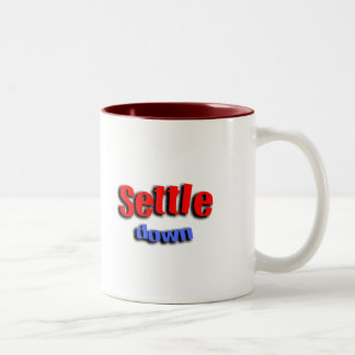 Taza Bicolor Establezca abajo