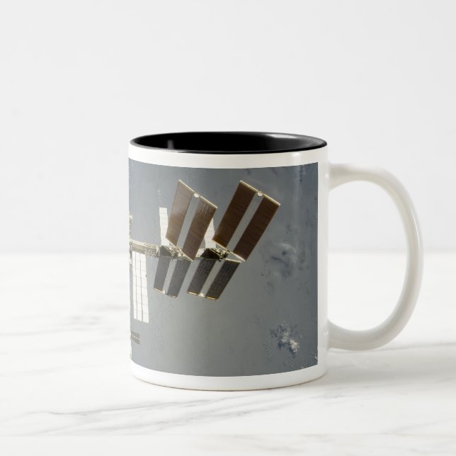 Taza Bicolor Estación espacial internacional retrocedida (Derecha)