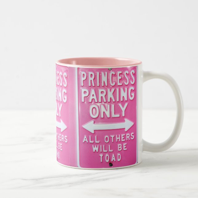Taza Bicolor Estacionamiento de la princesa (Derecha)