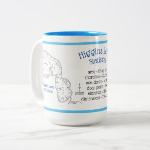 Taza Bicolor Estadísticas del lago Higgins