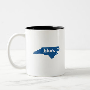 TAZA BICOLOR ESTADO AZUL DE CAROLINA DEL NORTE