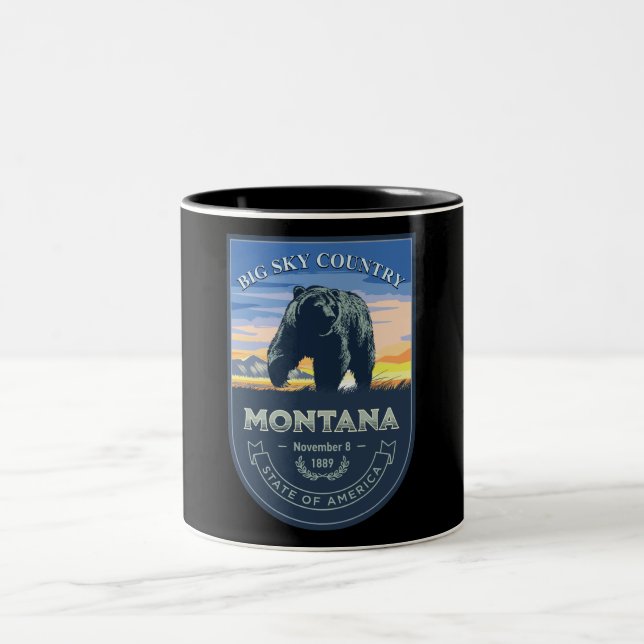 Taza Bicolor Estado de Montana (Centro)