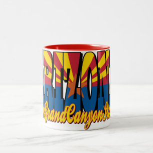 Taza Bicolor Estado del Gran Cánion