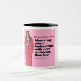 Taza Bicolor Estado mental de Chingona