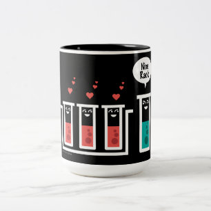 Taza Bicolor Estante agradable