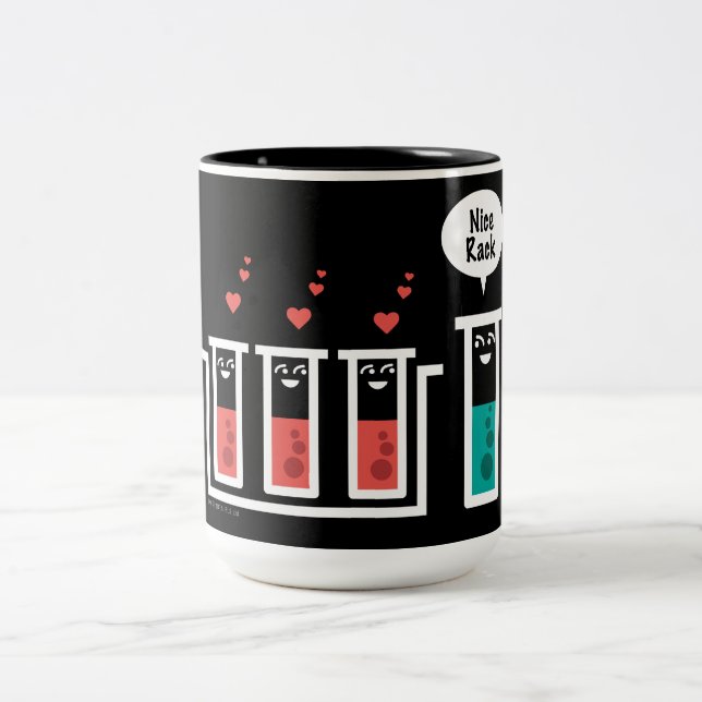 Taza Bicolor Estante agradable (Centro)