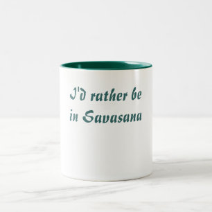 Taza Bicolor Estaría bastante en Savasana