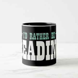 Taza Bicolor Estaría leyendo bastante