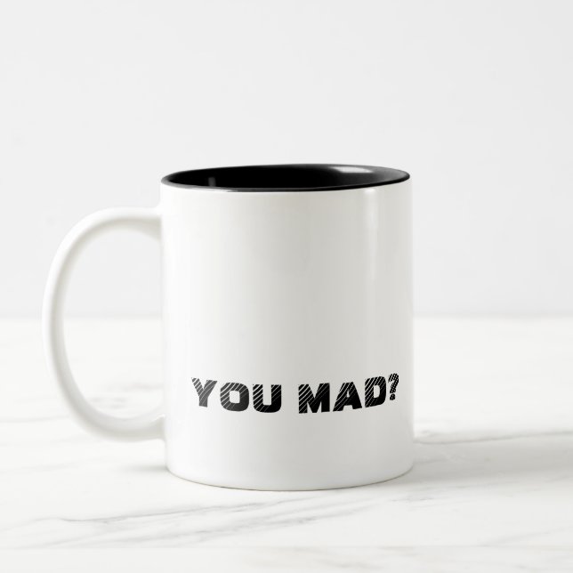 Taza Bicolor ¿Estás Loco? (Izquierda)