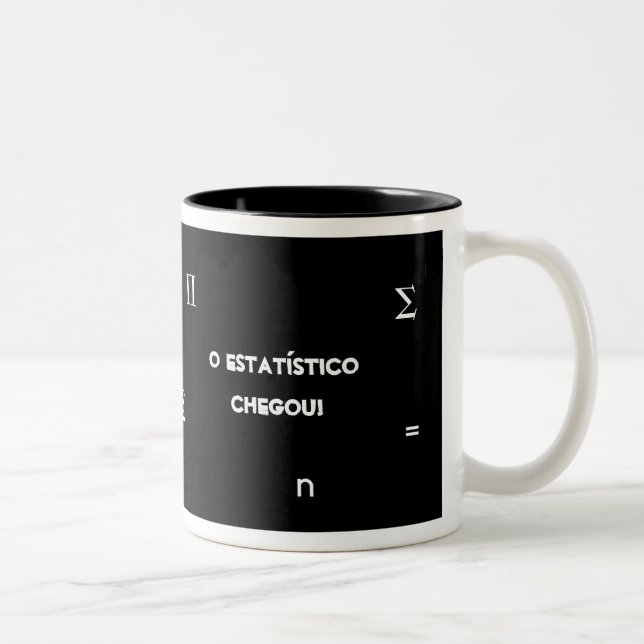 Taza Bicolor Estatístico (Derecha)