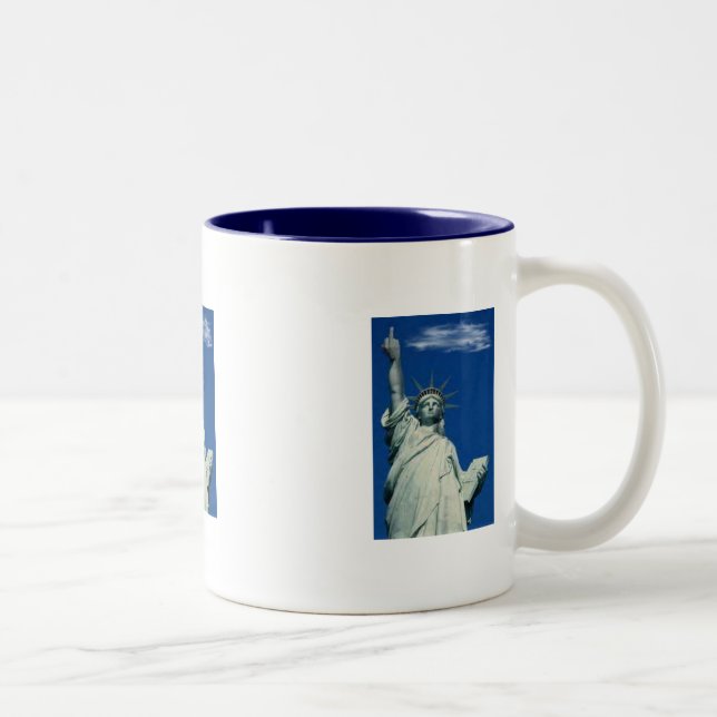Taza Bicolor Estatua de la libertad (Derecha)