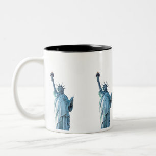 Taza Bicolor Estatua de la Libertad Ciudad de Nueva York