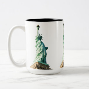 Taza Bicolor Estatua de la Libertad Ciudad de Nueva York