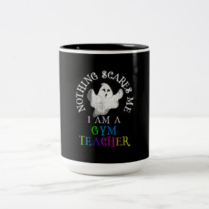 Taza Bicolor Este es mi estúpido disfraz de profesor de gimnasi