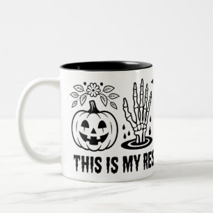 Taza Bicolor Este es mi trasero de bruja Graciosa Bruja