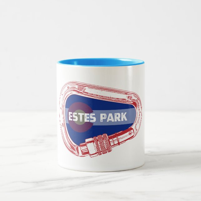 Taza Bicolor Estes Park Climbing Carabiner (Centro)